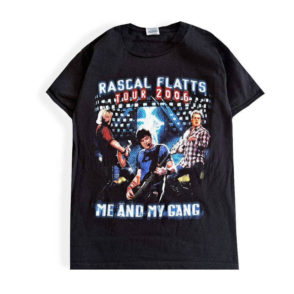 Secondhand Rascal Flatts, Me and My Gang Tour Band T-Shirt